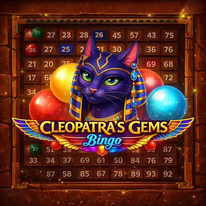 Cleopatra's Gems Bingo Logo - ArenaPlusPH Online Casino