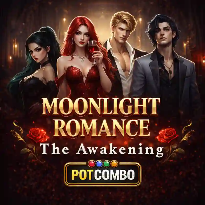 Moonlight Romance - The Awakening slot game interface